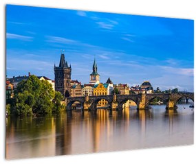 Tablou cu podul Carol (90x60 cm)