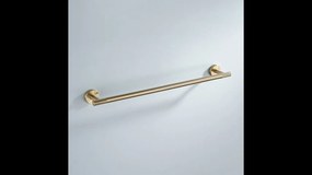 Cuier de baie 6603 Modern auriu periat