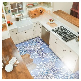 Set 10 autocolante impermeabile pentru podea Ambiance Ursulina, 20 x 18 cm