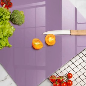Placă sticla protectie aragaz Culoare violet