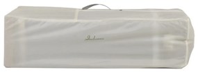 Patut pliant transformabil in tarc copii NOVOKIDS™ Indiana NEST, 62X125 cm, 2 Niveluri, Jucarie Carusel muzical, Fermoar acces lateral, Geanta bebe,