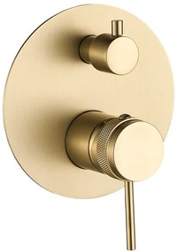 Set de dus incastrat Rea Lungo Grip auriu periat + BOX