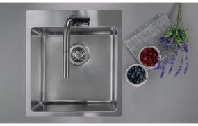 Chiuvetă de bucătărie Deante ZPO_010A OLFATO 50,5x45 cm oțel periat