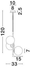 Lustra/Pendul design modern GITCHI
