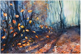 Tablou - Razele solare de toamnă (90x60 cm)