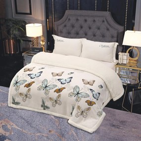 Patura pufoasa cu blanita, groasa 2.3 kg, 200x230 cm, PMB07