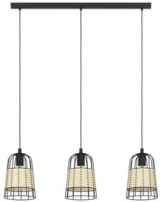 Eglo 43313 - Lustră pe cablu ANWICK 3xE27/40W/230V