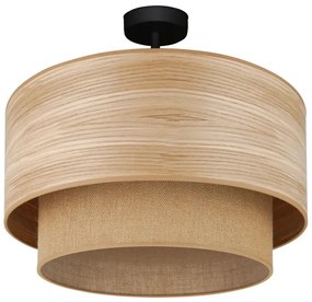 Brilagi - Lustr MONTANA BOHO 1xE27/15W/230V pr. 45 cm maro, montaj plafon