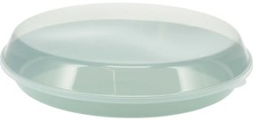 Castron de servit din plastic EH cu capac 35,5 x8,5 cm, verde