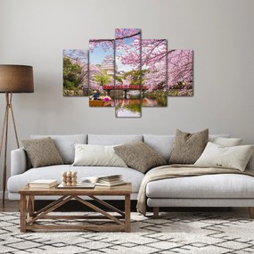 Tablou cu cireș japonez (150x105 cm)