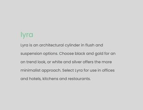 Pendul LED tip Spot suspendat Lyra