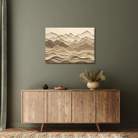 Tablou - Linii Montane 3D (70x50 cm)
