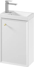 Cersanit S801-568 - Dulap de baie suspendat MILLE cu lavoar, 40x22 cm, alb