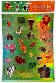 Animale Jungle autocolant holografic