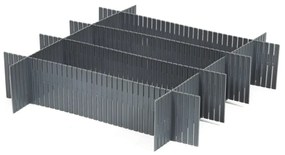 Compactor Organizator pentru sertar Free, gri