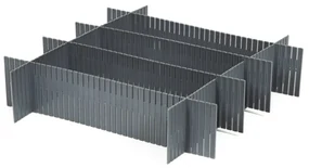 Compactor Organizator pentru sertar Free, gri