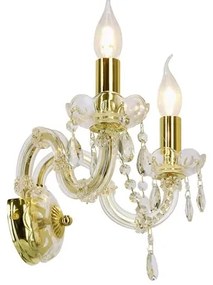 Aplică perete MARIA TERESA 2xE14/40W/230V