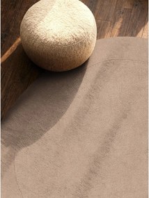 Covor bej țesut manual rotund din amestesc de lână ø 160 cm Kari Organic – Villeroy&amp;Boch