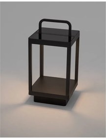Lampa LED solara portabila pentru iluminat exterior IP65 BALI H-36cm