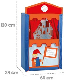 Teatru de păpuși de jucărie pentru copii Kasper – Roba