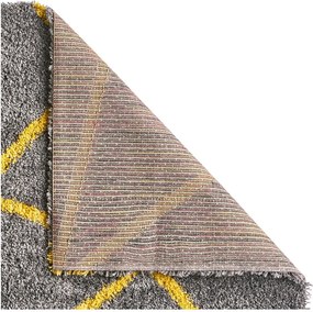 Covor Think Rugs Royal Nomadic Grey & Yellow, 120 x 170 cm, gri - galben