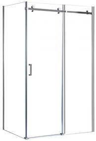 Cabină de duș asimetrică Bold-in 80x120 cm