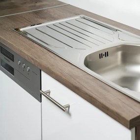 Blat de bucătărie 110 x 60 x 2,8 cm stejar York