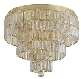 Searchlight 61321-6SB - Plafonieră EMPIRE 6xE14/60W/230V IP44