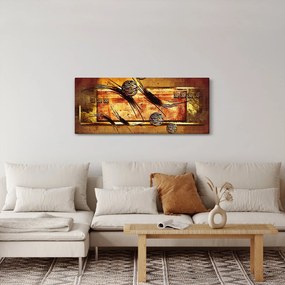 Tablou abstracției (120x50 cm)