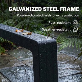 Outsunny pat pliabil | Aosom Romania