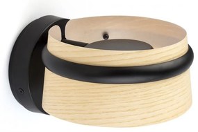 Aplica perete LED dimabila design deosebit LOOP frasin 29395