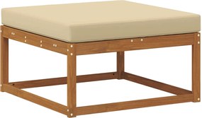 vidaXL Taburet pentru exterior Lemn Solid de Acacia natural