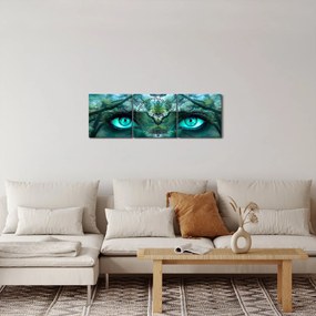 Tablou - Privire (cu ceas) (90x30 cm)