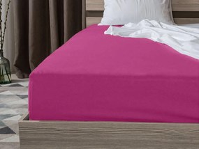 Cearsaf Jersey HIGHFIT purpurove 90 x 200 cm