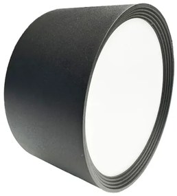 Spot LED/17W/230V 4000K d. 15 cm negru