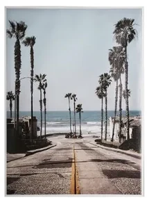 Tablou canvas Palm street, 58x78 cm