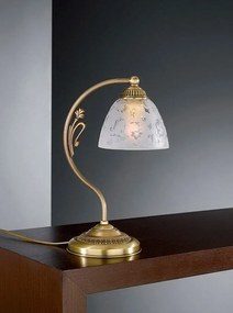 Veioza/Lampa de masa din alama design italian H-34cm 6252