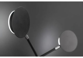 Aplică LED BELIZE 4xLED/5W/230V 3000K neagră Wofi 446604109000