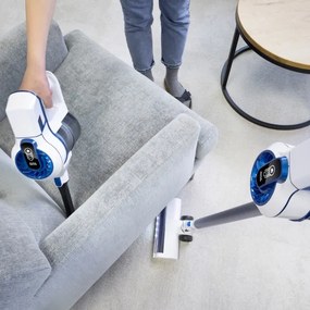 Niceboy ION Hurricane H5 - Aspirator vertical wireless 2în1 150W/2200 mAh alb/al