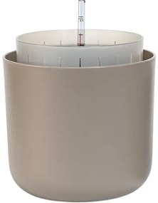 Ghiveci cu auto-irigare Plastia Tolita Air maro ,diam. 19 cm, diam. 19 cm