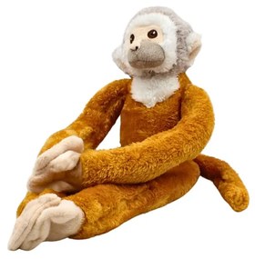 Jucărie maimuță din pluș maro 57 cm