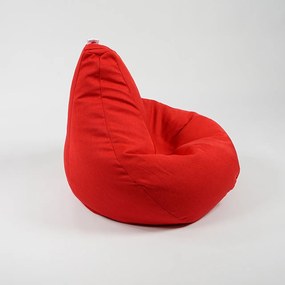 Fotoliu puf copii, Nirvana Light Pufrelax, Material Textil - Montana Red