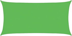 vidaXL Pânză parasolar, verde deschis, 4x7 m, HDPE, 160 g/m²