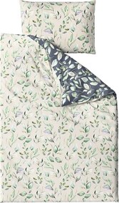 Lenjerie de pat din microfibra DREAMFLOR negru-bej Dimensiune lenjerie de pat: 70 x 90 cm | 140 x 220 cm