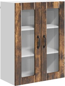 vidaXL Dulap de bucătărie Stejar fumuriu 60 x 31 x 80 cm Lemn compozit