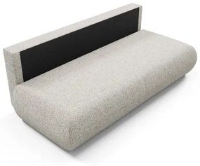 Canapea extensibilă PRATO, 3 locuri, cu spațiu de depozitare, bej