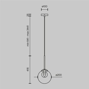 Pendul design modern minimalist Basic