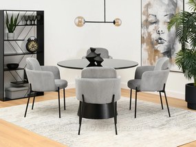 Scaun Omar (gri + negru). 1111235