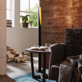 Eglo 97584 - Lampadar LED BARBOTTO 1xGU10/5W/230V negru