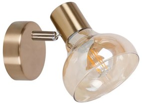 Rabalux 5546 - Aplică perete HOLLY 1xE14/40W/230V auriu